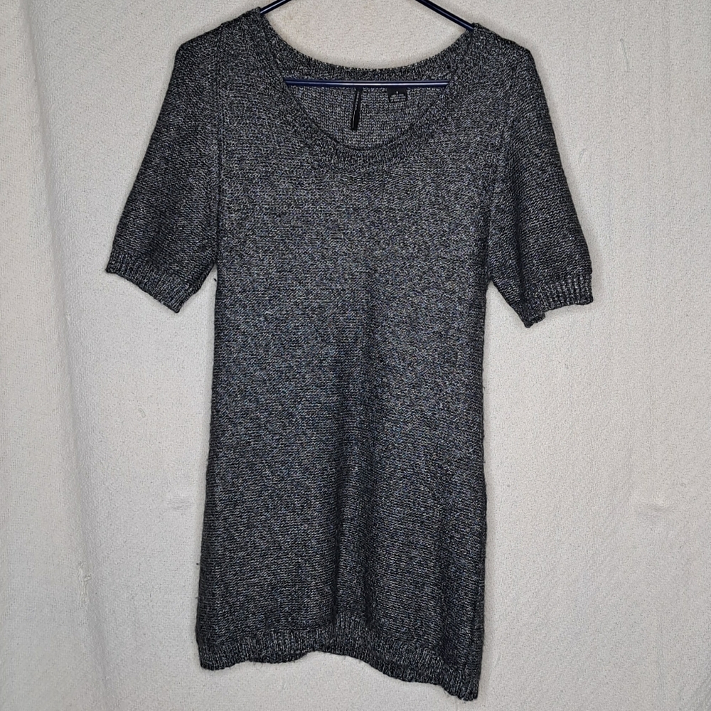 Isda And Co Gray Knit Mini Dress